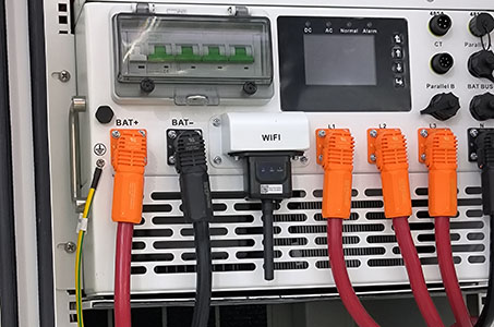 High voltage switching box